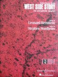 サックス4重奏楽譜　ウエストサイドストーリーセレクション（Selections　From　West　Side　Story）　作曲／L.バーンスタイン　編曲／J,Boatman