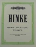 オーボエ教本　初級教則本（Elementary　Method）　作曲／ヒンケ（Hinke,G.A)