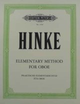 オーボエ教本　初級教則本（Elementary　Method）　作曲／ヒンケ（Hinke,G.A)