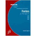 フルート４重奏楽譜　フィオリトゥーラ　作編曲者／八木澤教司
