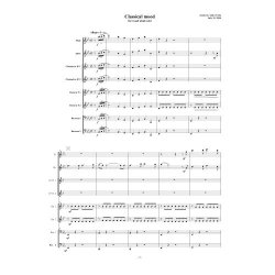 画像1: 木管８重奏楽譜　Classical　Mode　戸田　顕  （2008年新譜）
