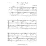 打楽器４重奏楽譜　Forest Rain Music　作曲／東枝達郎