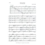打楽器４重奏（タンバリン）楽譜　 Four by Four for 4 Tambourists(タンバリン四重奏)　作曲／東枝達郎