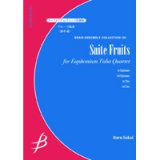 バリチューバ４重奏楽譜　フルーツ組曲 I.オレンジ・プレリュード II.ピーチ・マーチ III.グレープ・ワルツ IV.アップル・エクスプレス　作曲／酒井　格（2011年12月7日発売）