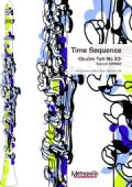 クラリネット2重奏楽譜　Time Sequence（クラリネットとバスクラリネット） 作曲：大前　哲