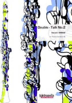 画像1: 木管2重奏楽譜　Double Talk（フルートとクラリネット）　作曲：大前　哲