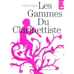 画像1: クラリネット教材　クラリネット奏者のための音階（２０世紀の音楽）：II（Gammes　du　Clarinettiste：II）　作曲/ディディエ，Ｙ．（Didier,Y.)