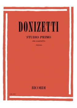 画像1: クラリネット教材　スタディオ・プリモ（Studio　Primo）　作曲/ドニゼッティ，Ｇ．（Donizetti,G.)　編曲/Garbarino