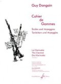 クラリネット教材　音階の練習（Cahier　de　Gammes）　作曲/ダンガン,Ｇ．（Dangain,G.)