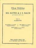 クラリネット教材　６つの無伴奏チェロ組曲（６Suites）　作曲/バッハ,J.S.　編曲/Delecluse