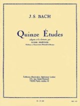 クラリネット教材　１５の練習曲（15　Etudes）　作曲/バッハ,J.S.　編曲/Delecluse