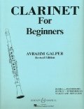 クラリネット教材　初心者のためのクラリネット：I（Clarinet　for　Beginners:I）　作曲/ガルバー，Ａ．（Galper,A.)