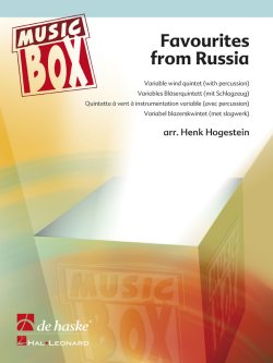 画像1: フレキシブルアンサンブル五重奏楽譜　Favourites from Russia　編曲／Hogestein, Henk