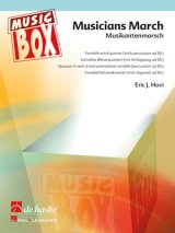 フレキシブルアンサンブル四重奏楽譜　Musicians March  作曲／Kleine Schaars, Peter