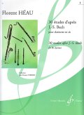 クラリネット教材　バッハによる30のエチュード　第１巻（30 Etudes d'apres J.S.Bach pour　Volume 1）　作曲/エオ（Heau,F）【2020年5月6日入荷】
