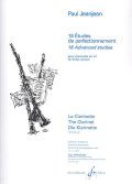 クラリネット教材　１８の技術向上練習曲（18Etudes　de　Perfectionnement）　作曲/ジャンジャン，Ｐ．（Jeanjean,P.)