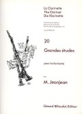 クラリネット教材　２０の大練習曲（20Grandes　Etudeｓ）　作曲/ジャンジャン，Ｐ．