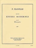 クラリネット教材　16の現代練習曲（16　Etudes　Modernes）　作曲/ジャンジャン，Ｐ．（Jeanjean,P.)