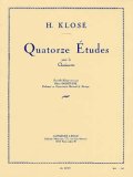 クラリネット教材　１４の練習曲（14Etude）　作曲/クローゼ，Ｈ．（Klose,H.)作曲/Delecluse