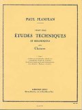 クラリネット教材　25の旋律的技巧練習曲：I　（25Etudes　Techniques　et　Melodiques:I）作曲/ジャンジャン，Ｐ．（Jeanjean,P.)