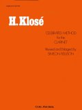 クラリネット教材　有名な教則本（Celebrated Method）　作曲/クローゼ，Ｈ．（Klose,H.)