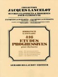 クラリネット教材　４１６の漸進的練習曲：IV　２６の高度な技巧的練習曲（26Etudes　de　Virtuosite）　作曲/クレプシュ，Ｆ．（Kroepsch,F.)　編曲/Lancelot