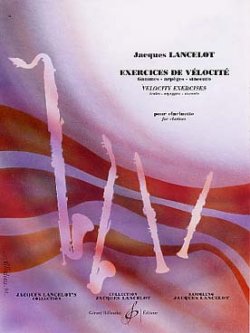 画像1: クラリネット教本　速さの練習課題（音階、分散和音、スターカット）（Exercices　de　Velocite）　作曲/ランスロ，Ｊ．