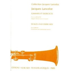画像1: クラリネット教本　音階と練習曲（Gammes　et　Exercises）　作曲/ランスロ，Ｊ．（Lancelot,J.)