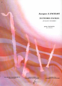 画像1: クラリネット教本　２０のやさしい練習曲（20Etude　Faciles）　作曲/ランスロ，Ｊ．（Lancelot,J.)