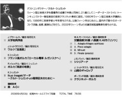 画像2: CD　第20回記念定期演奏会モーツァルト交響曲第37番「リンツ」　　東京クラリネット・クワイアー