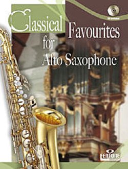 画像1: アルトサックスソロ楽譜　Classical Favourites For Alto Saxophone Easy-intrmed Book/CD