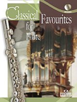 フルートソロ楽譜　Classical Favourites For Flute Easy-intrmed Book/CD