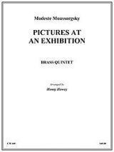 金管5重奏楽譜　展覧会の絵（Pictures at an Exhibition）　作曲／ムソルグスキー　編曲／Henry Howey