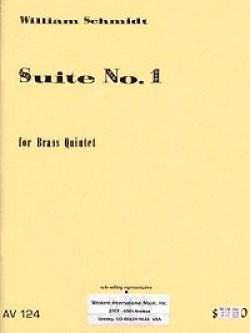画像1: 金管５重奏楽譜　金管五重奏のための組曲第一番 　作曲／ウィリアム　シュミット　【2012年11月取扱開始】