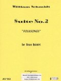 金管５重奏楽譜　金管五重奏のための組曲第二番　作曲／ウィリアム　シュミット　【2012年11月取扱開始】