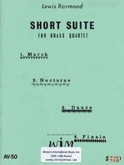 画像1: 金管４重奏楽譜　金管四重奏のための小組曲 作曲／ルイス　レイモンド　【2012年11月取扱開始】