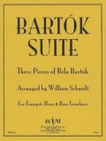 金管３重奏楽譜　金管三重奏のためのバルトーク組曲 作曲／ベラ　バルトーク　編曲／ウィリアム・シュミット　【2012年11月取扱開始】