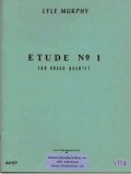 金管４重奏楽譜　金管四重奏のための練習曲第一番 作曲／ライル　マーフィー　【2012年11月取扱開始】