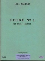 金管４重奏楽譜　金管四重奏のための練習曲第一番 作曲／ライル　マーフィー　【2012年11月取扱開始】