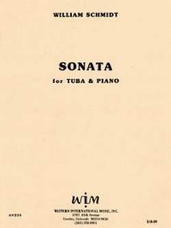 画像1: チューバソロ楽譜　テューバとピアノのためのソナタ　作曲／ウィリアム　シュミット