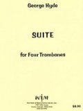 トロンボーン４重奏楽譜　4本のトロンボーンのための組曲　作曲／ジョージ　ハイド　【2012年11月取扱開始】
