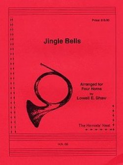 画像1: ホルン４重奏楽譜　ホルン四重奏のためのジングルベル　作曲／ロウェル・ショー【2012年11月取扱開始】