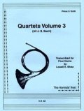 ホルン４重奏楽譜　ホルン四重奏のための四重奏曲集　Vol 3　作曲／ロウェル・ショー【2012年11月取扱開始】
