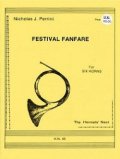 ホルン６重奏楽譜　ホルン六重奏のためのフェスティバル ファンファーレ ニコラス 　作曲／ペリーニ【2012年11月取扱開始】