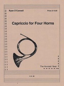 画像1: ホルン４重奏楽譜  ホルン四重奏のためのカプリチオ  作曲／ライアン・オコネル【2012年12月取扱開始】