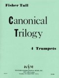 トランペット４重奏楽譜　4本のトランペットのためのカノニカル トリロジー　作曲／フィッシャー　タル　【2012年12月取扱開始】