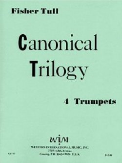 画像1: トランペット４重奏楽譜　4本のトランペットのためのカノニカル トリロジー　作曲／フィッシャー　タル　【2012年12月取扱開始】