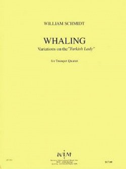 画像1: トランペット４重奏楽譜　トランペット四重奏のためのトルキッシュレディによる変奏曲「鯨捕り」　作曲／ウィリアム・シュミット　【2012年12月取扱開始】