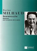 アルトサックス＆ピアノ楽譜 　スカラムーシュ（Scaramouche）　作曲／ミョー（Milhaud,D.)【人気作品】【2023年9月改定】