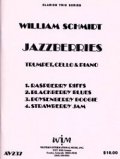 トランペット＆チェロ＆ピアノ楽譜　トランペット、チェロとピアノのための「ジャズベリーズ」　作曲／ウィリアム　シュミット【2012年12月取扱開始】